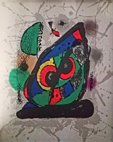 JOAN MIRO LITOGRAFO IV - Tarquinia